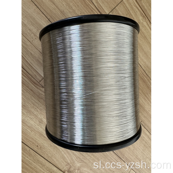 Konzervirana jeklena žica z bakrenim oblogom